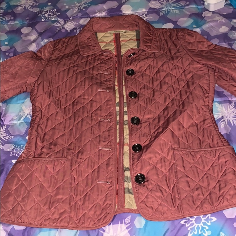 Burberry quilted jacket